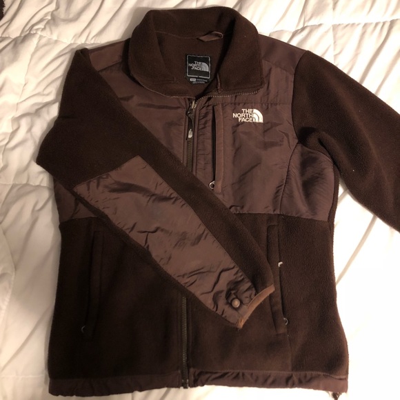 Brown North Face Fleece Jacket - Picture 1 of 4